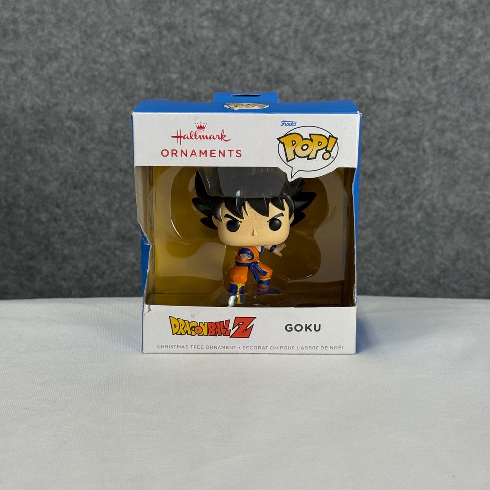 Hallmark Funko POP Dragon Ball Z Goku Christmas Tree Ornament Anime Figure